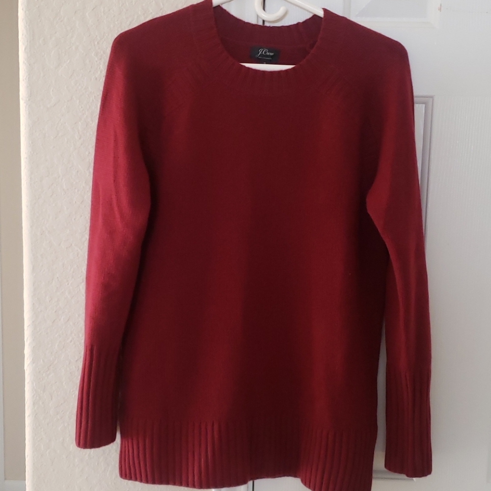 J. Crew Crewneck tunic sweater in everyday…